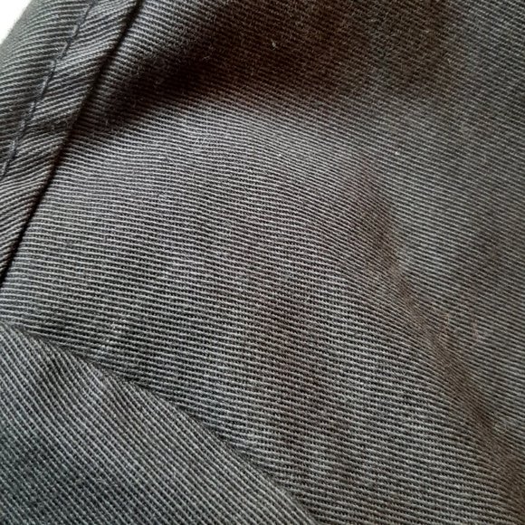 Calvin Klein Jeans Gray Cotton & Velvet Military Style Jacket M - Picture 12 of 12